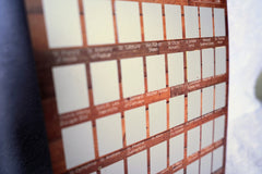 40 Saints Scratch off Poster