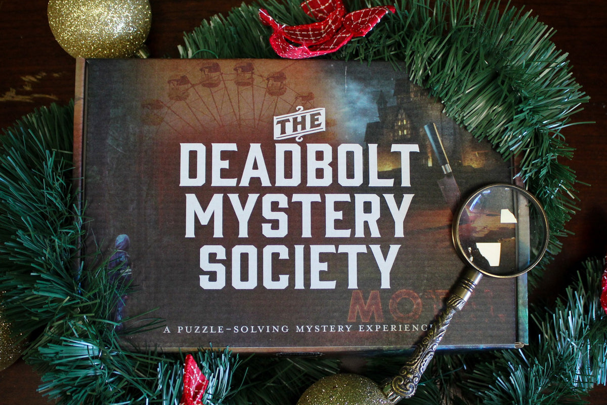 The Deadbolt Mystery Society Monthly Box