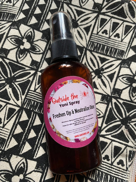 "Outside the Box" Feminine Hygiene Spray