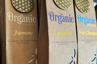 Piscean Untamed Organic Goodness Incense Jumbo cones and burner. Fragrance varies per box.  Top quality incense! 