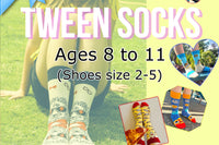 Sock Panda Tween Sock Subscription (Ages 8-11)  -  Two Pairs Each Month