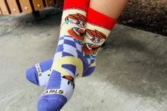 Sock Panda Kids Socks (Ages 3-7)  -  Two Pairs Each Month