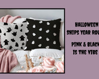 The Halloween Box ships year round and features a Pink and Black theme for 2025 - If you love the vibe, you will LOVE this box! 