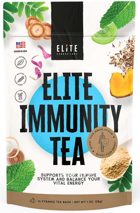 Elite Immune Support Herbal Tea Organic to Boost The Immune System Naturally