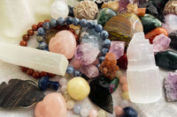 Mystery Crystal Box | TikTok Crystal Mystery Box - Crystal Confetti - Mystery Scoop - Mystery Crystal Candle