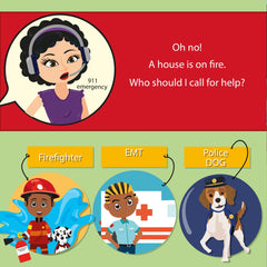 Emergency Rescue Teams: Firefighter, Police, EMT For Kids