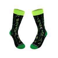 Music Note Matrix Socks from the Sock Panda (Tween Sized)