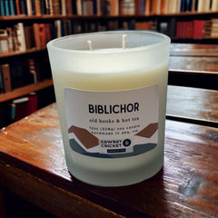 Biblichor Soy Candles and Melts - Old Books & Hot Tea - Book Lover Inspired