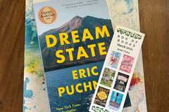 Dream State by Eric Puchner for our Just Books boxes. A Box of Books February 2026 book pick. An Oprah Book Club Pick