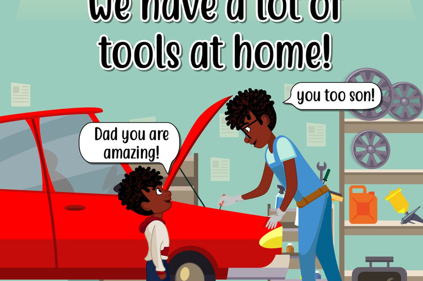 My Little Builder: Toddler Learn All About Tools To Fix and Build Things (Daddy Books)