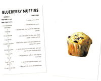 Gourmet Recipe Greeting Cards