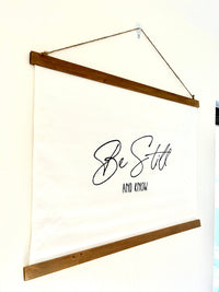 Wall Sign “Be Still and Know”