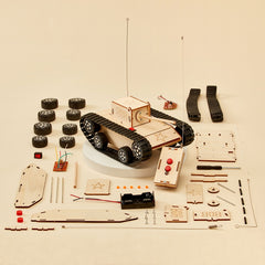 Personalized DIY Kit Radio Controlled Tank - Educational STEM Toy for Kids, Fun Science Crafts STEM Kit