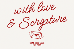 With Love & Scripture Monthly Subscription