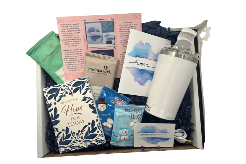 Signature Monthly Grief Support Gift Box Subscription - Be the one who stays.