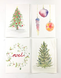 Christmas Theme Watercolor Art Kit