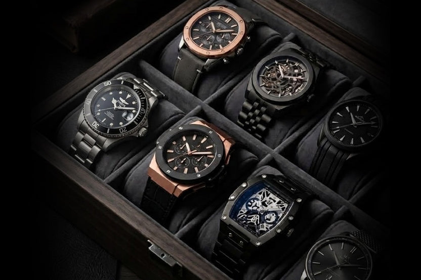 Wrist Mafia Watch of the Month subscription featuring premium men's watches worth over $100 plus giveaways. Join the club now