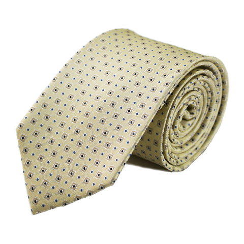 Dandy Yellow Silk Tie