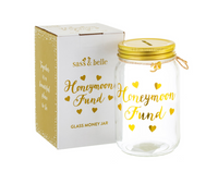 "Honeymoon Fund" Savings Jar