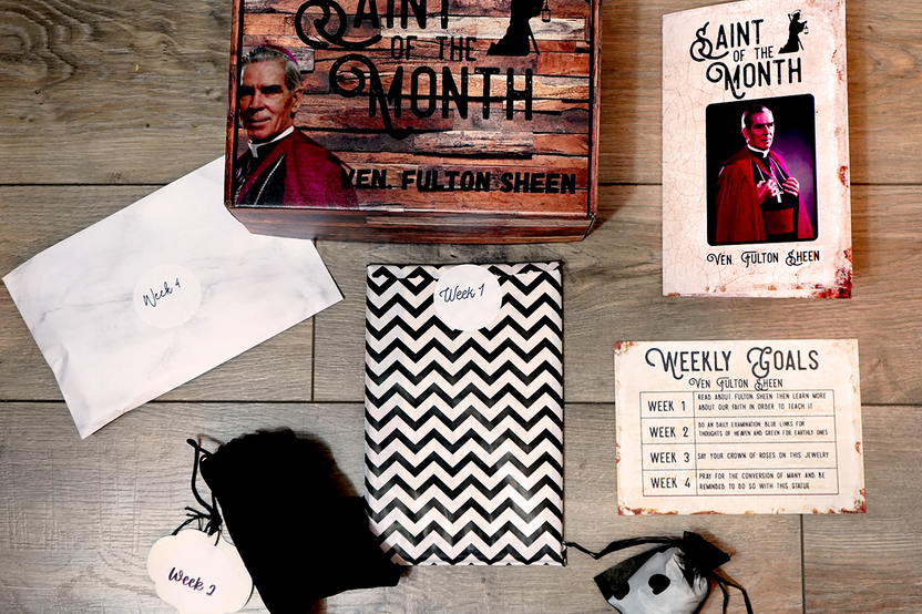 Venerable Fulton Sheen Box