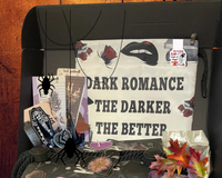 Dark Romance Book Box by Dark Romance Crates, the leading dark romance book box service for dark romance, dark fantasy, erotic horror