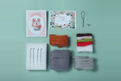 Wizardi Felting Supplies Subscription Box for DIY, Needlework and Craft Fans