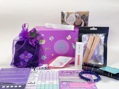 Wellness & Mindfulness Rituals Box (Retail Value $127) 💓 Care Package For Women, Stress Relief and Self Care.