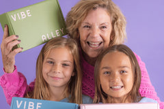 Gift boxes for teen and tween girls that are fun, positive and uplifting. Gifts for teen girls.  Gift for tween girls.  