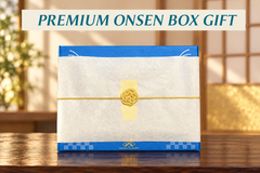 Discover a gift beautifully wrapped in ivory Japanese washi paper and finished with a gold mizuhiki cord, making every unwrapping feel speci