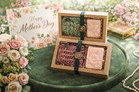 Thoughtful Mother’s Day spa gift arranged with roses and elegant packaging
Natural bath and body gift set for Mother’s Day celebration