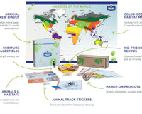 Explore the animal kingdom each month! A great add-on for homeschool or a fun gift for any animal-loving child.