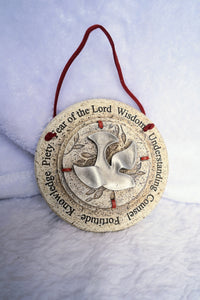 Holy Spirit Wall Plaque-Resin (Confirmation Gift)