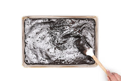 Cookies & Cream Swiss Roll : velvety chocolate sponge rolled with cookies & cream filling, rich, smooth, and nostalgic.