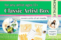 Classic Artist Box by Classy Artist Box - Art Projects for Anyone Ages 12+