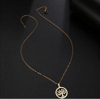 FAMILY TREE  ♡ Stainless Steel Necklace