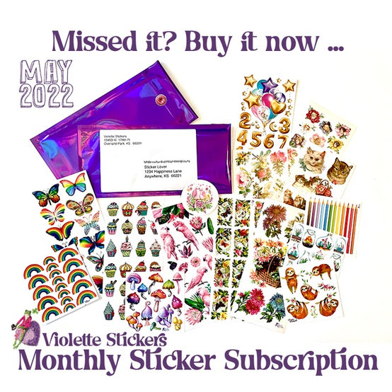 May 2022 Sticker Pack