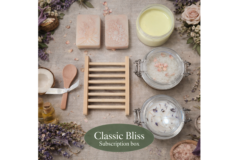 Quarterly Tranquil Rose Luxury Spa Set