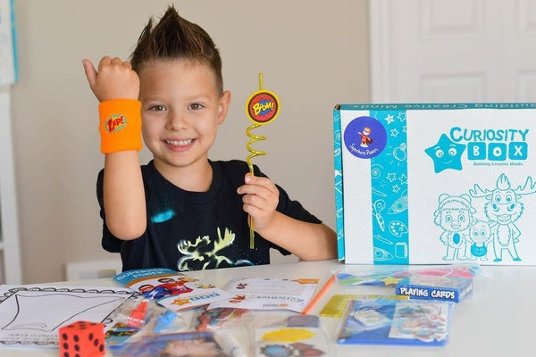 Superhero Toys Craft & Activity Box for Ages 5-7