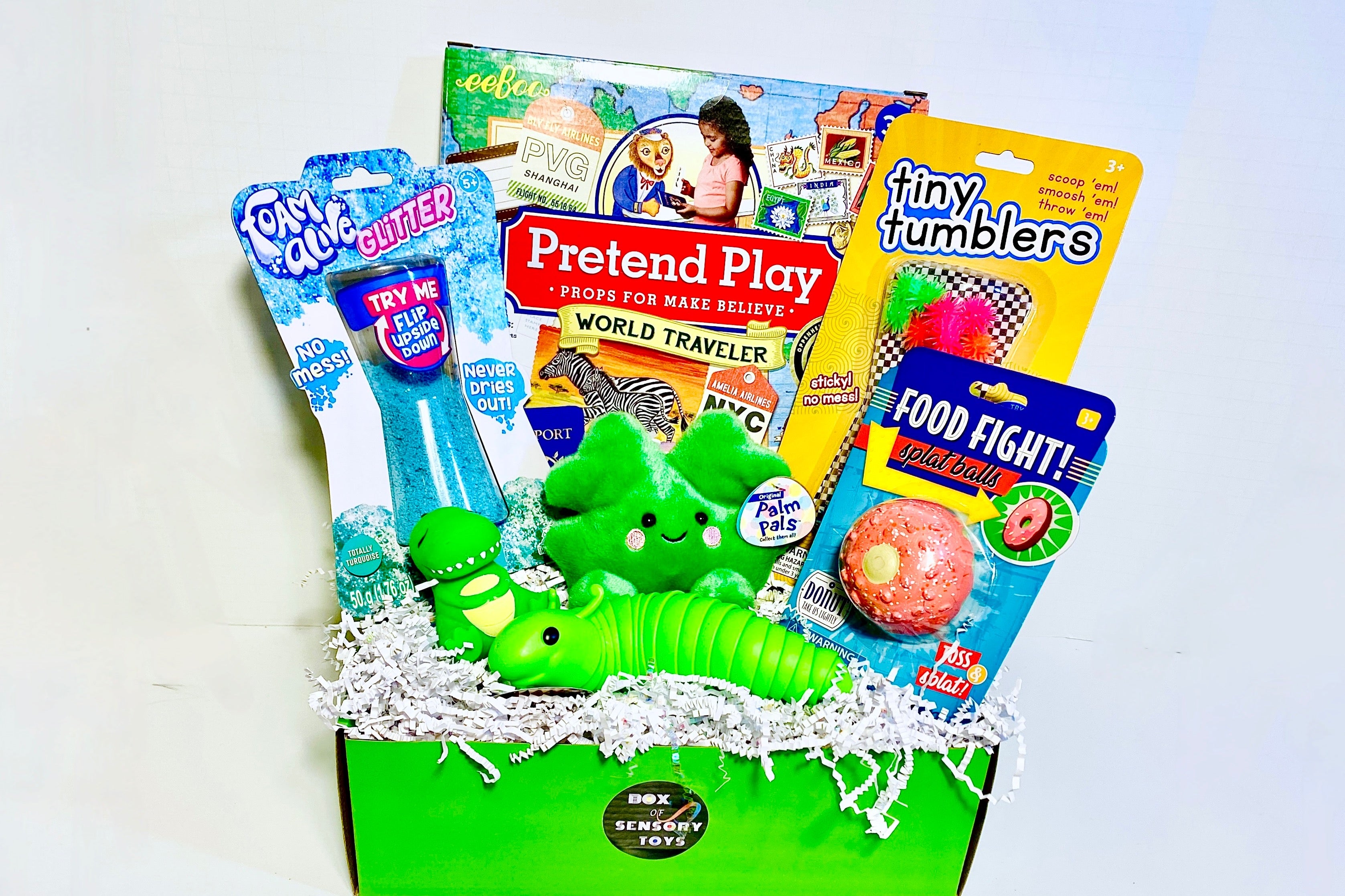 VIP BOX OF SENSORY TOYS 💚 for Kids 4-9 years - Cratejoy