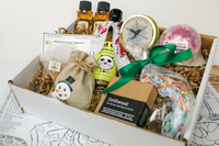 The Massachusetts Boo Box is showcasing honey, soap, hot sauce and other products for the Halloween theme.