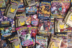 Premier Packs - 5 Pokémon Mystery Booster Packs (1995-2024)
