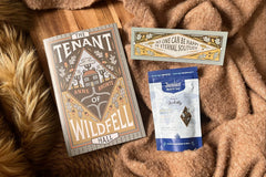 Classic of the Month Book Club subscription. Classic Literature and Luxury tea bags. For book lovers, readers. Tenant of Wildfell.