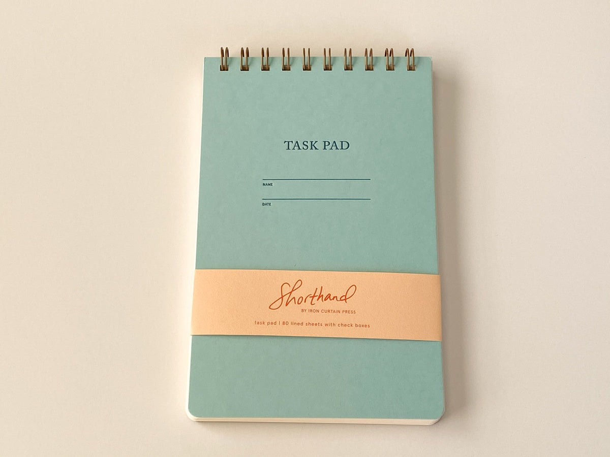 Shorthand Task Pad - Blue