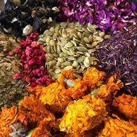 Samhain Floral Offering by Sage and Amethyst