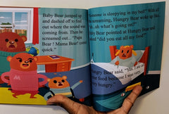The Three Bears and a Very Hungry Goldilocks: A Classic fairy tale About Hungary, Adoption and Family (Stories For Toddlers)
