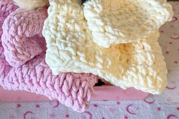 Crochet baby box