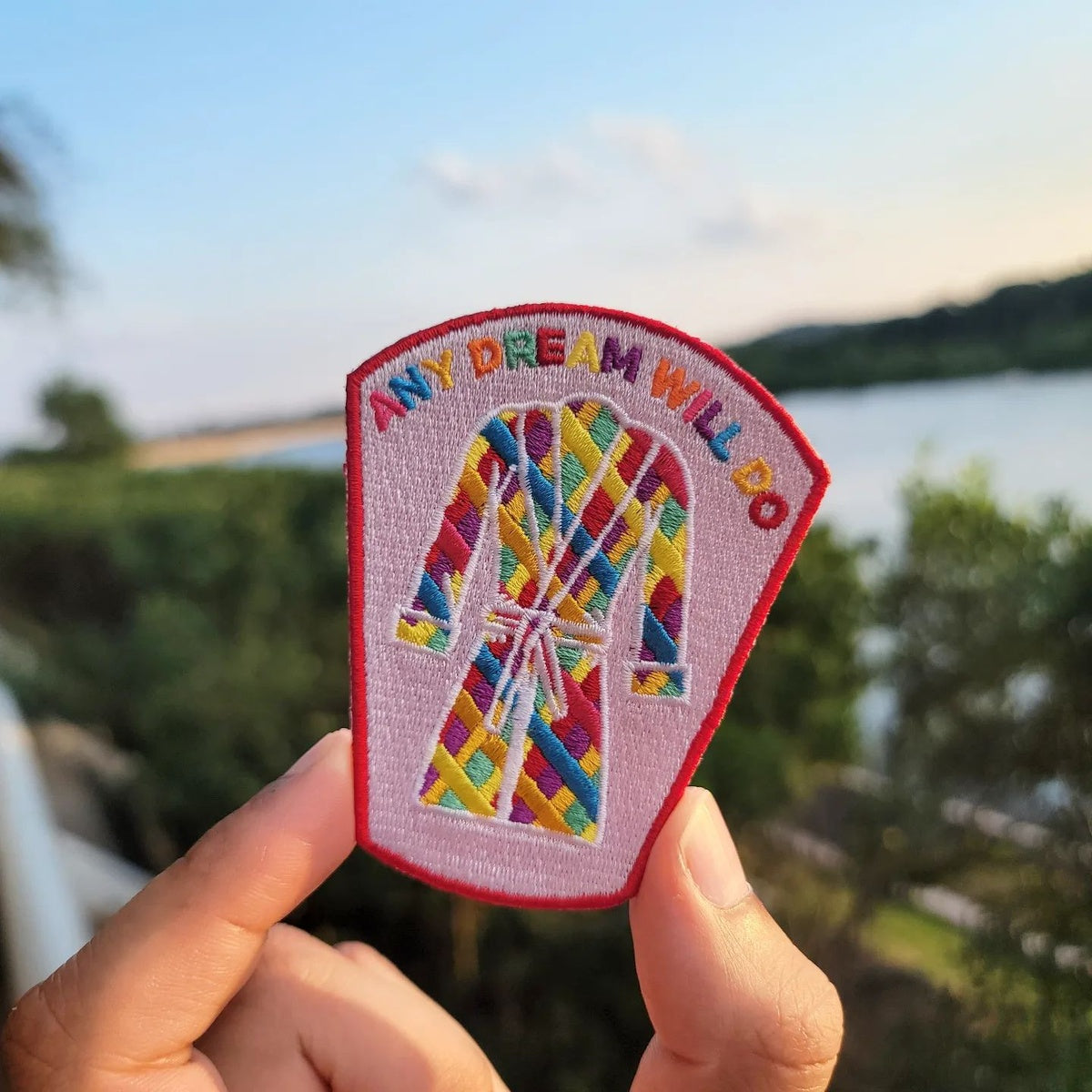 Joseph and the Amazing Technicolor Dreamcoat Broadway Musical inspired Embroidered Patch - Any Dream Will Do