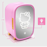 Sanrio “Hello Kitty” Beauty & Skincare Mini Fridge Cooler, Ships Immediately