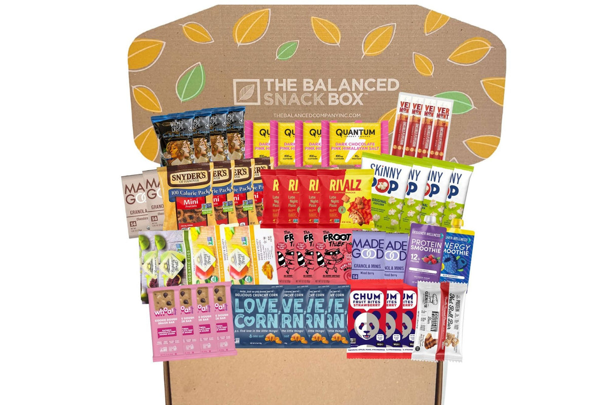 The Balanced Snack Box - Office Snack Box - Cratejoy