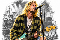 Rock Legends Poster Subscription | 20 A3 Rock Star Prints Monthly